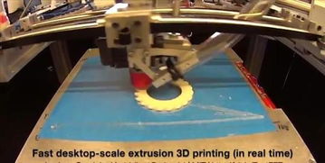 MIT研發新型桌面3D打印機 速度快十倍 幾分鐘打鏡框