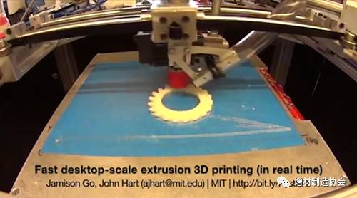 麻省理工研發新型桌面3d打印機 數分鐘內完成打印